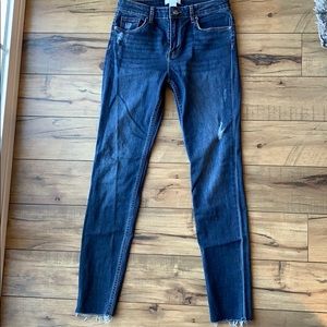 Lightly distressed jeans